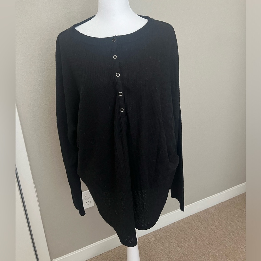 NWT Old Navy Waffle Knit Henley